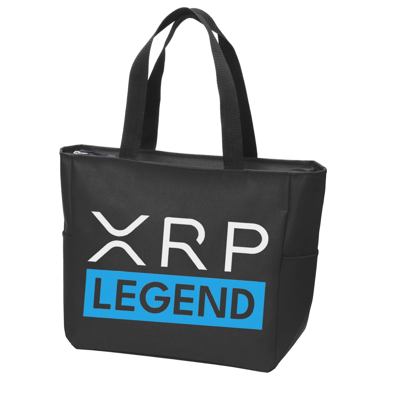 Xrp Crypto Legend Zip Tote Bag