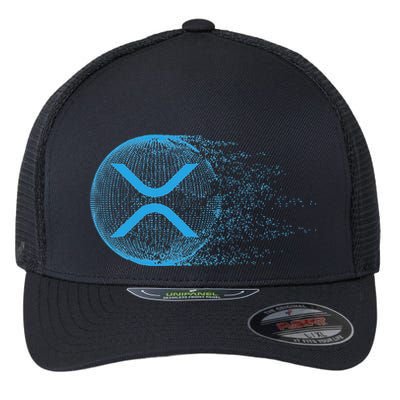 Xrp Crypto Merchandise Flexfit Unipanel Trucker Cap