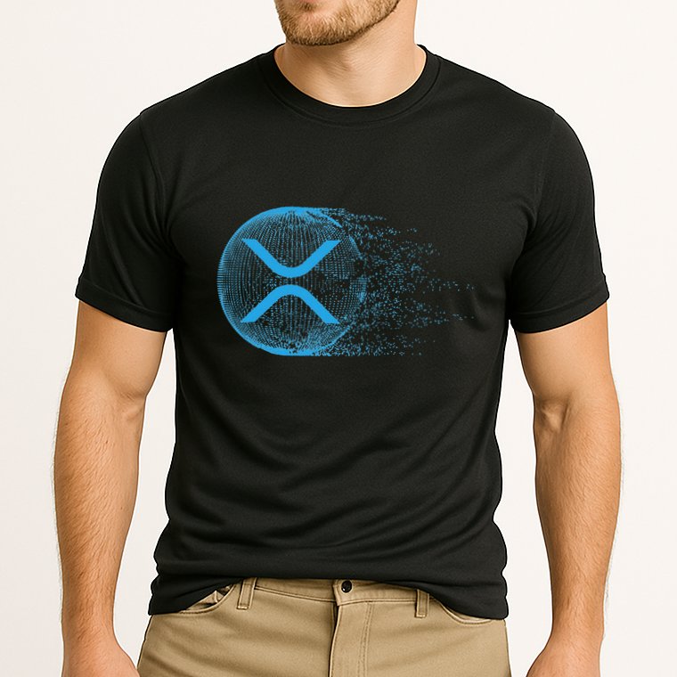 Xrp Crypto Merchandise Performance Shirt