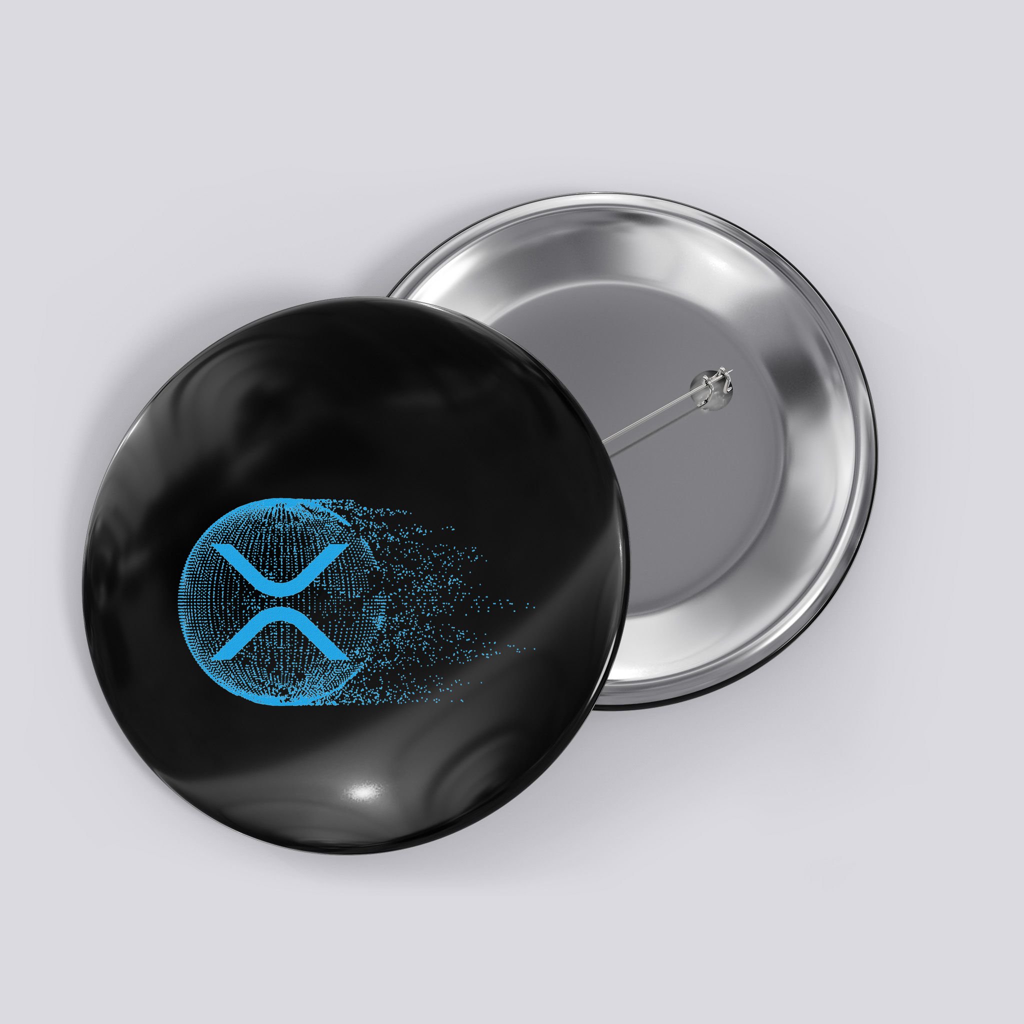 Xrp Crypto Merchandise Button