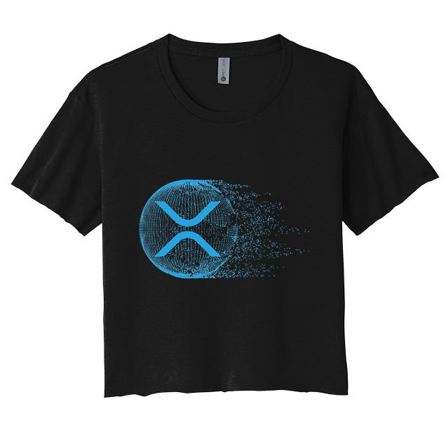 Xrp Crypto Merchandise Crop Top