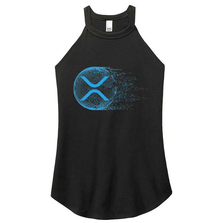 Xrp Crypto Merchandise Women's Perfect Tri Rocker Tank