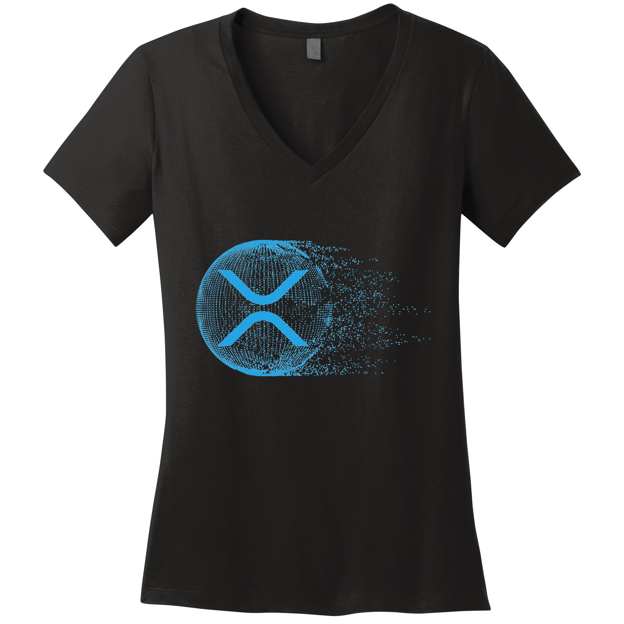 Xrp Crypto Merchandise Women's V-Neck T-Shirt