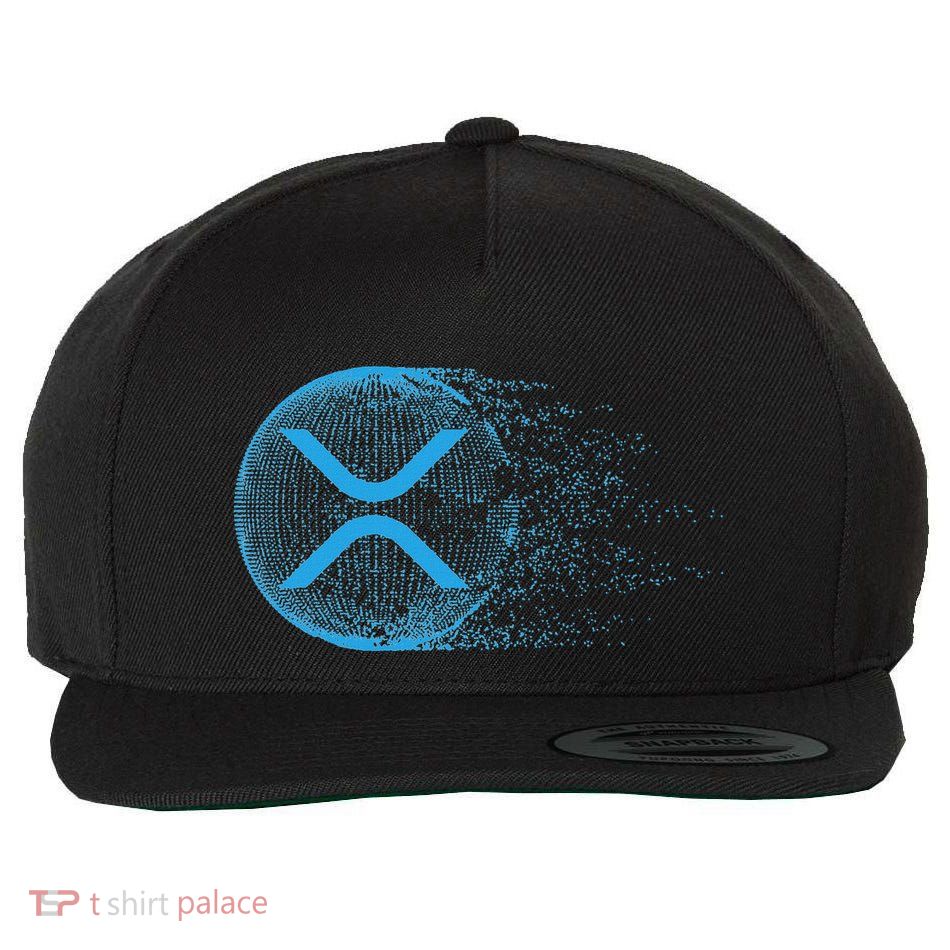 Xrp Crypto Merchandise Wool Snapback Cap