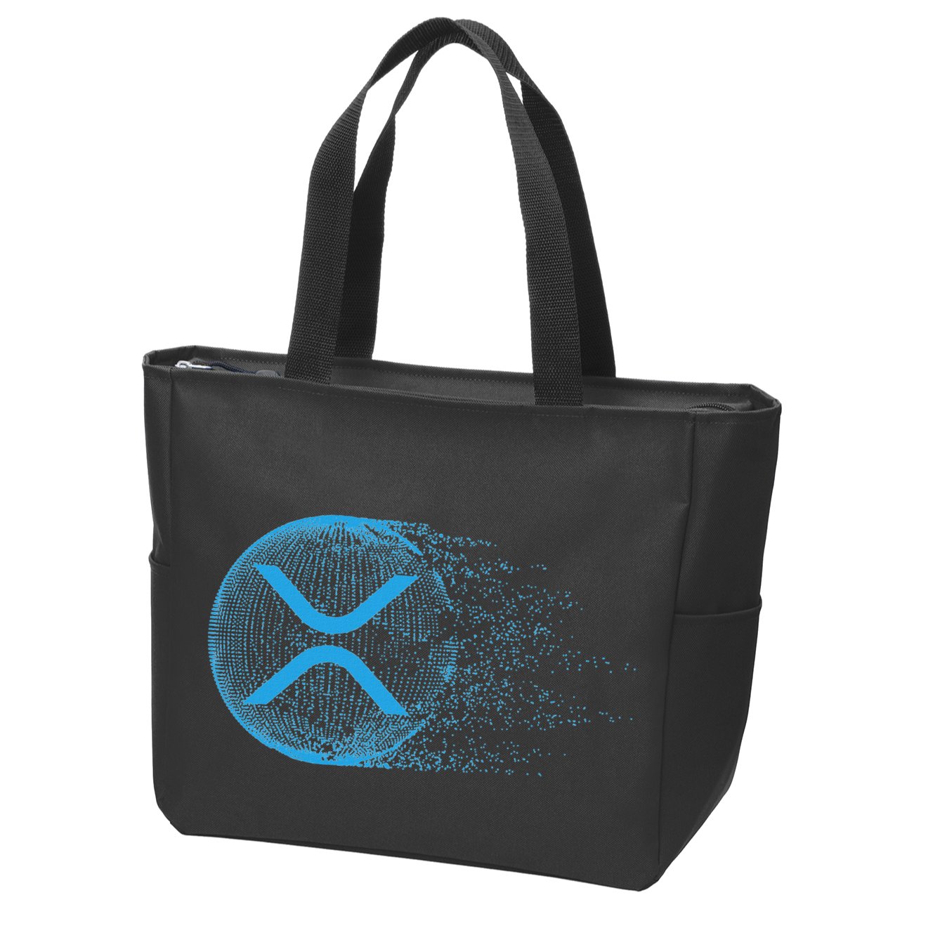 Xrp Crypto Merchandise Zip Tote Bag