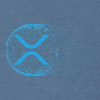 Xrp Crypto Merchandise Garment-Dyed Sweatshirt