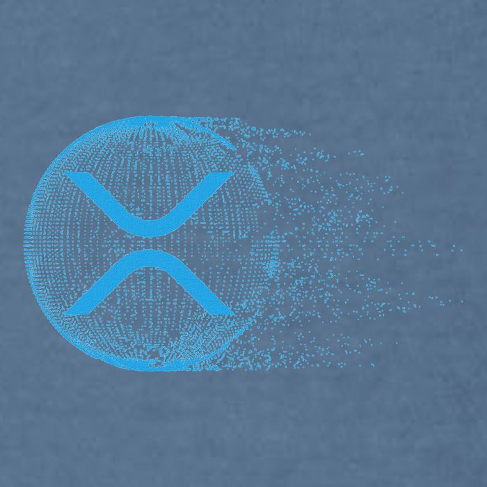 Xrp Crypto Merchandise Garment-Dyed Sweatshirt