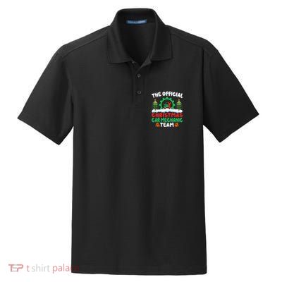 Xmas Car Mechanic Team Auto Repair Cars Fixing Christmas Dry Zone Grid Polo