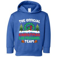 Xmas Car Mechanic Team Auto Repair Cars Fixing Christmas Toddler Hoodie