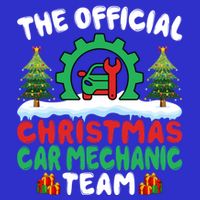 Xmas Car Mechanic Team Auto Repair Cars Fixing Christmas Toddler Hoodie
