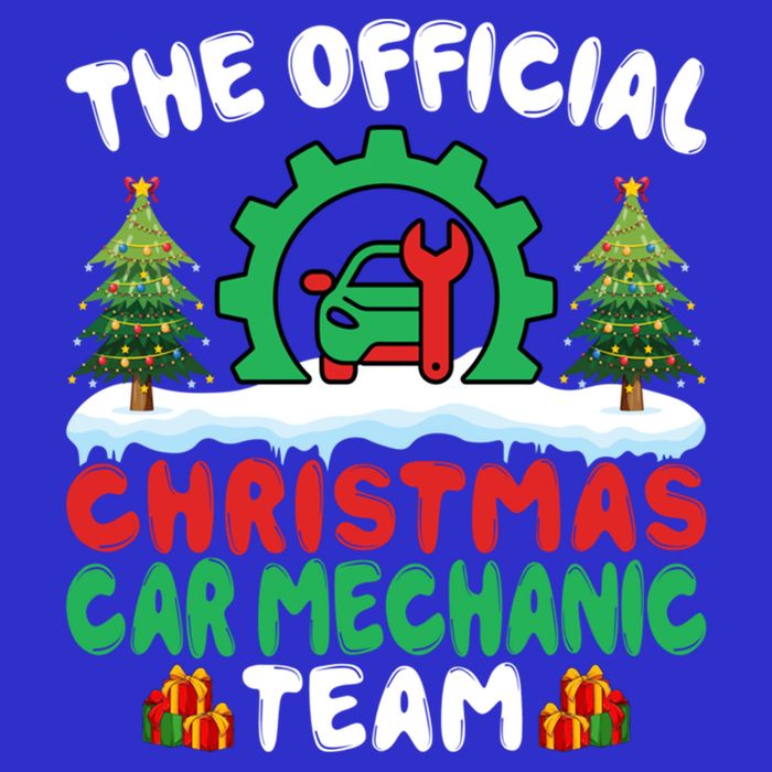 Xmas Car Mechanic Team Auto Repair Cars Fixing Christmas Toddler Hoodie