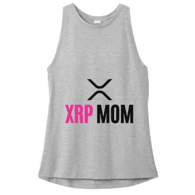 Xrp Crypto Mom Matching Couple Ladies PosiCharge Tri-Blend Wicking Tank