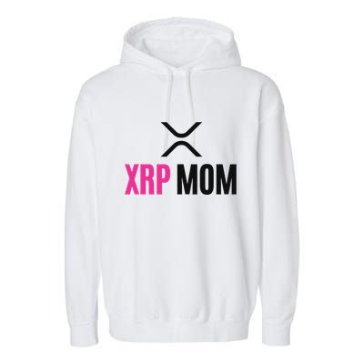 Xrp Crypto Mom Matching Couple Garment-Dyed Fleece Hoodie