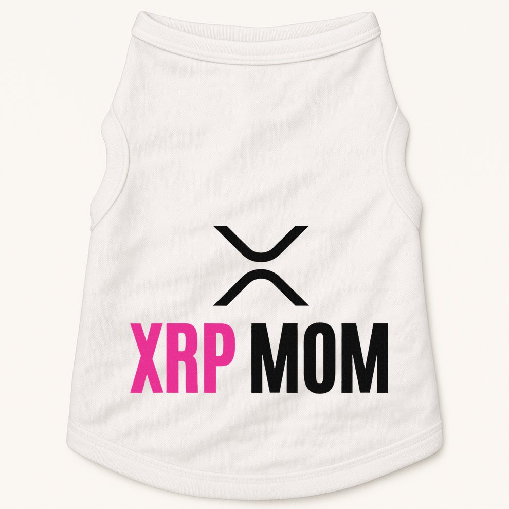 Xrp Crypto Mom Matching Couple Doggie Tank