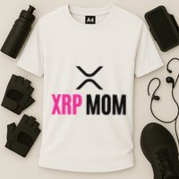 Xrp Crypto Mom Matching Couple Cooling Performance Crew T-Shirt
