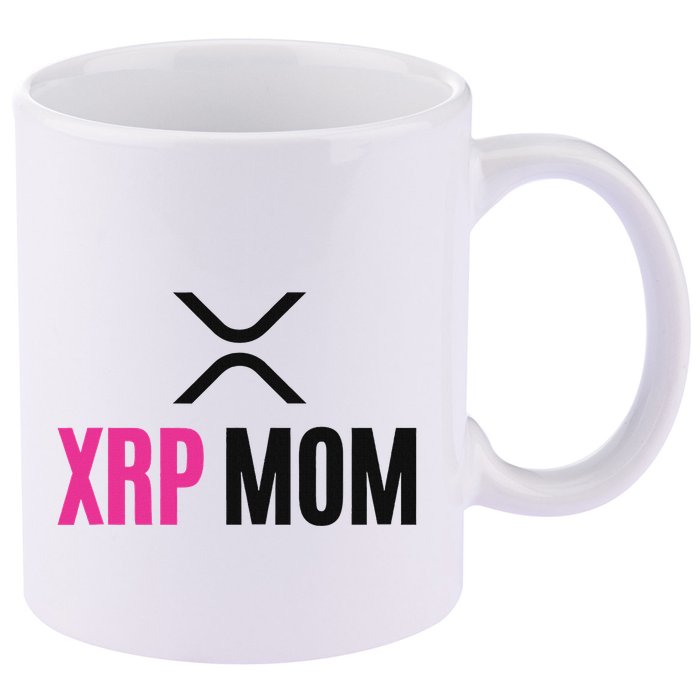 Xrp Crypto Mom Matching Couple 11oz C Handle Ceramic Mug