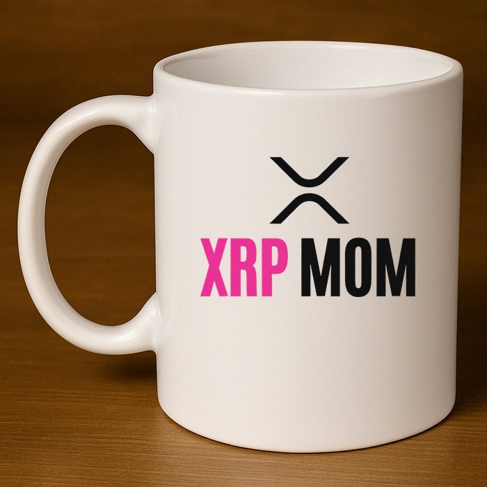 Xrp Crypto Mom Matching Couple 11oz C Handle Ceramic Mug