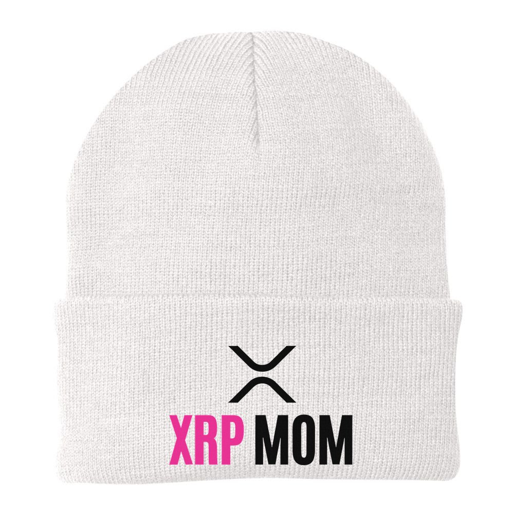 Xrp Crypto Mom Matching Couple Beanie