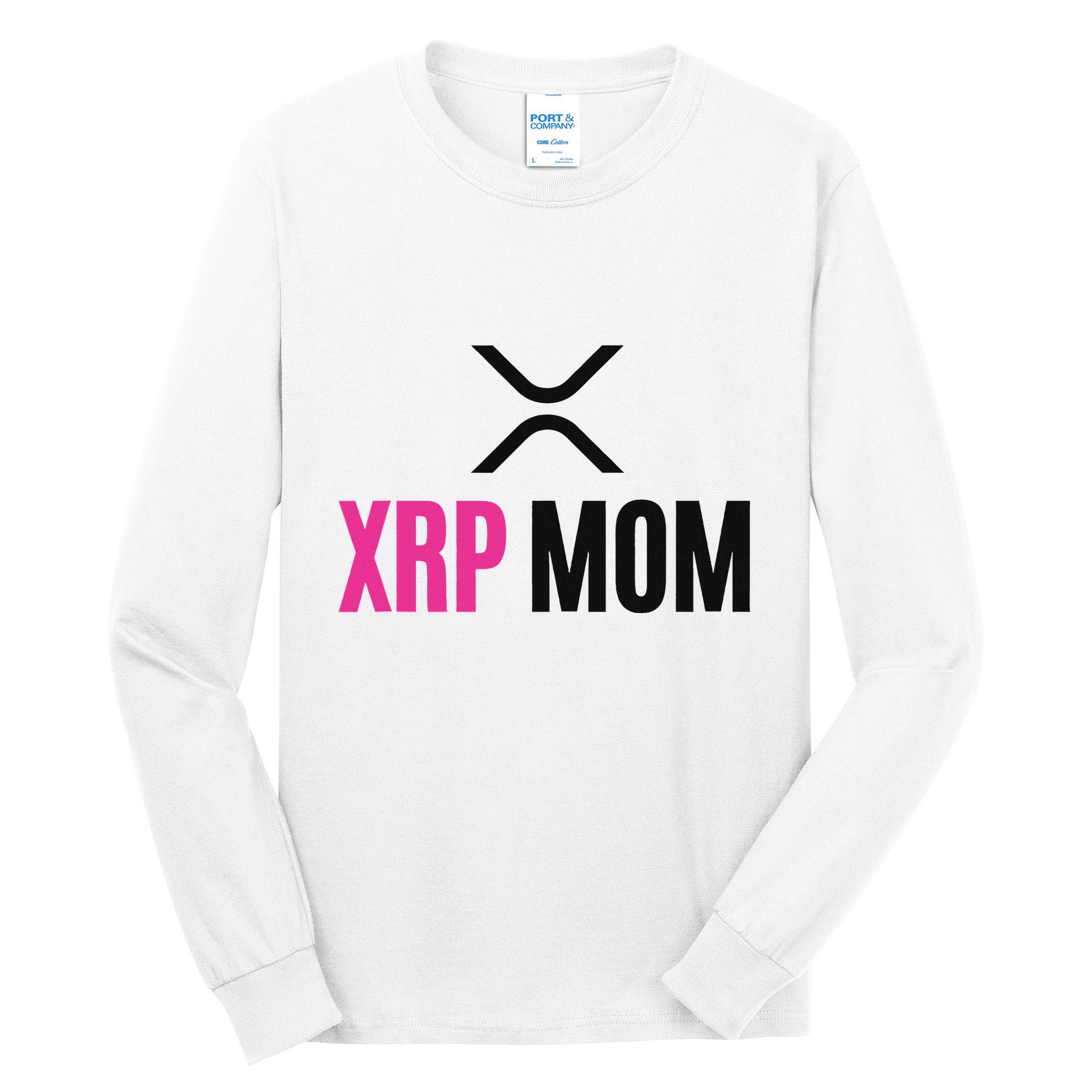 Xrp Crypto Mom Matching Couple Tall Long Sleeve T-Shirt