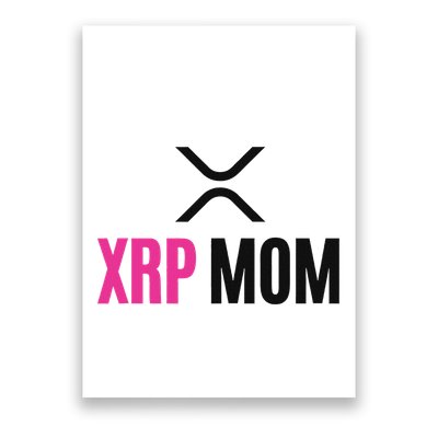 Xrp Crypto Mom Matching Couple Poster