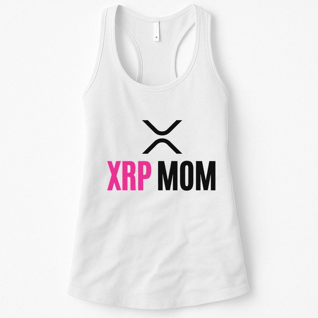 Xrp Crypto Mom Matching Couple Womens Tank Top