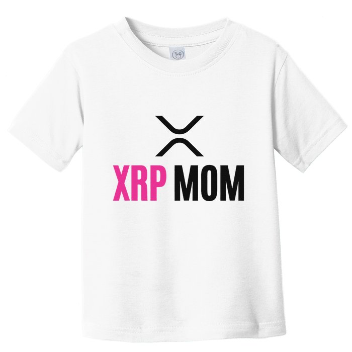 Xrp Crypto Mom Matching Couple Toddler T-Shirt