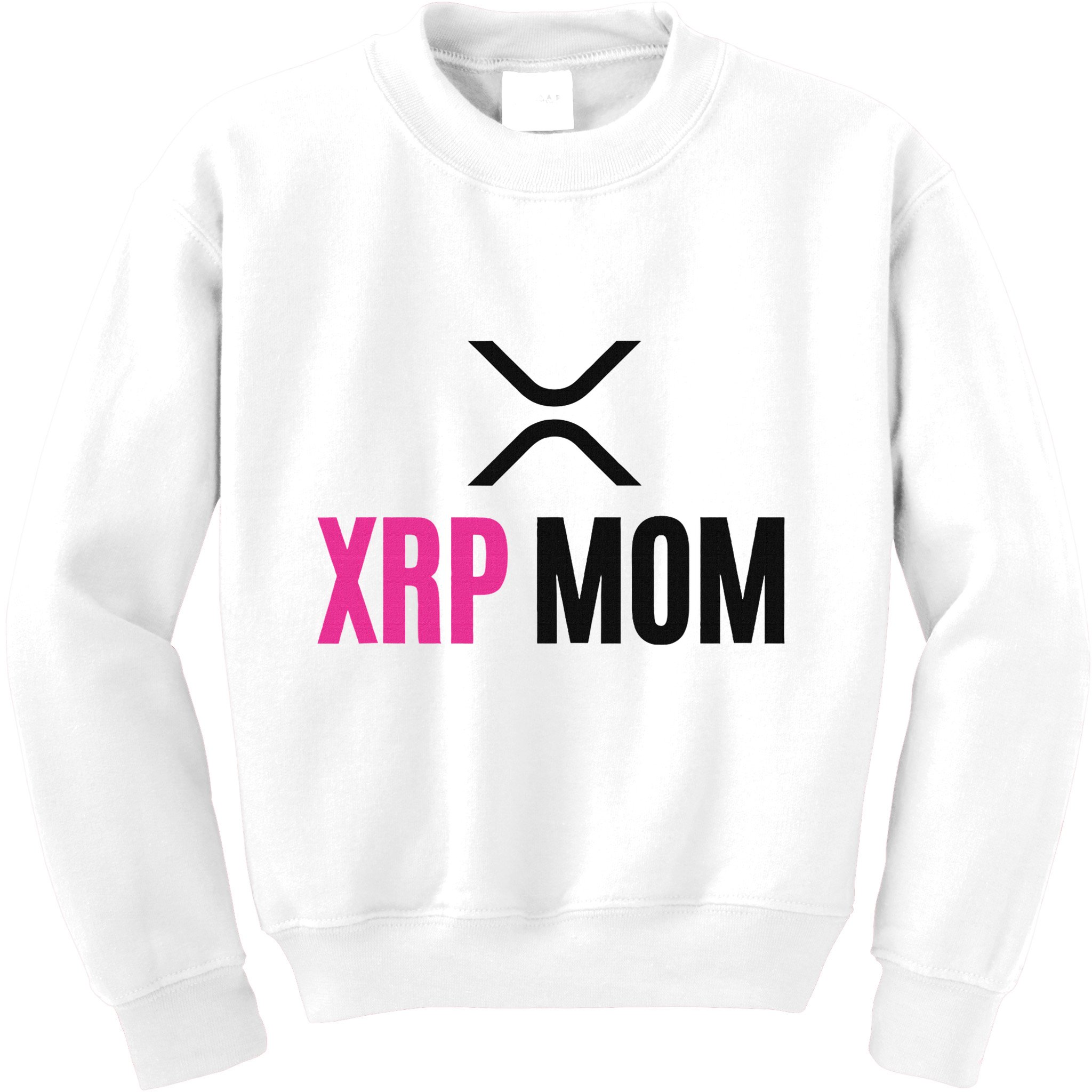 Xrp Crypto Mom Matching Couple Kids Sweatshirt