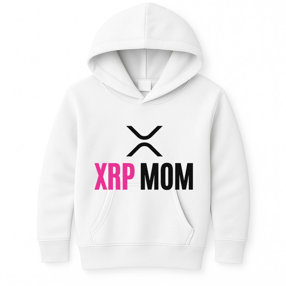 Xrp Crypto Mom Matching Couple Kids Hoodie
