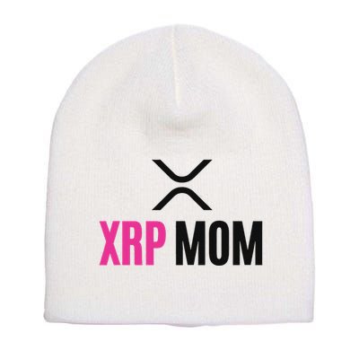 Xrp Crypto Mom Matching Couple Short Acrylic Beanie