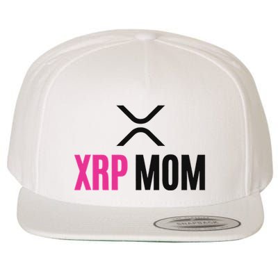 Xrp Crypto Mom Matching Couple Wool Snapback Cap