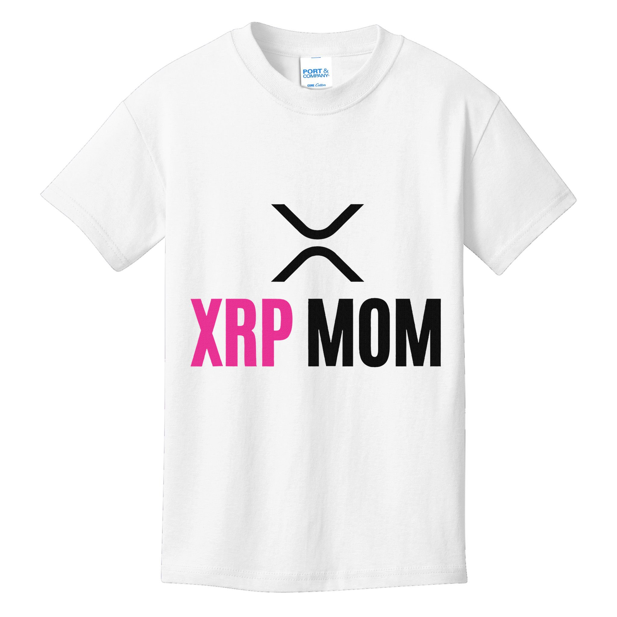 Xrp Crypto Mom Matching Couple Kids T-Shirt