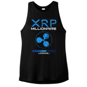 Xrp Crypto Millionaire Hodl Loading Ripple Token Ladies PosiCharge Tri-Blend Wicking Tank