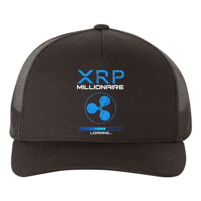 Xrp Crypto Millionaire Hodl Loading Ripple Token Yupoong Adult 5-Panel Trucker Hat
