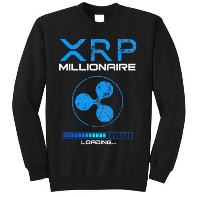 Xrp Crypto Millionaire Hodl Loading Ripple Token Sweatshirt