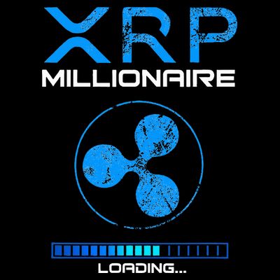 Xrp Crypto Millionaire Hodl Loading Ripple Token T-Shirt