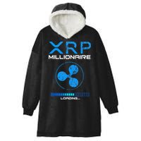 Xrp Crypto Millionaire Hodl Loading Ripple Token Hooded Wearable Blanket