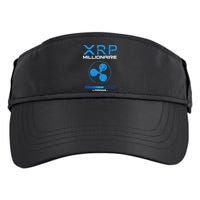 Xrp Crypto Millionaire Hodl Loading Ripple Token Adult Drive Performance Visor
