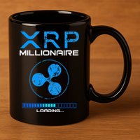 Xrp Crypto Millionaire Hodl Loading Ripple Token 11oz C Handle Ceramic Mug