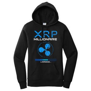 Xrp Crypto Millionaire Hodl Loading Ripple Token Women's Pullover Hoodie