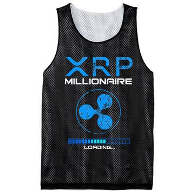 Xrp Crypto Millionaire Hodl Loading Ripple Token Mesh Reversible Basketball Jersey Tank