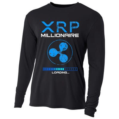 Xrp Crypto Millionaire Hodl Loading Ripple Token Cooling Performance Long Sleeve Crew