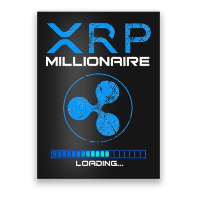 Xrp Crypto Millionaire Hodl Loading Ripple Token Poster