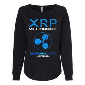 Xrp Crypto Millionaire Hodl Loading Ripple Token Womens California Wash Sweatshirt