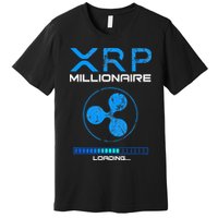 Xrp Crypto Millionaire Hodl Loading Ripple Token Premium T-Shirt