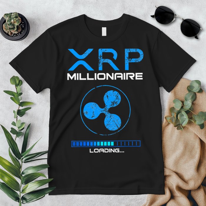 Xrp Crypto Millionaire Hodl Loading Ripple Token Premium T-Shirt