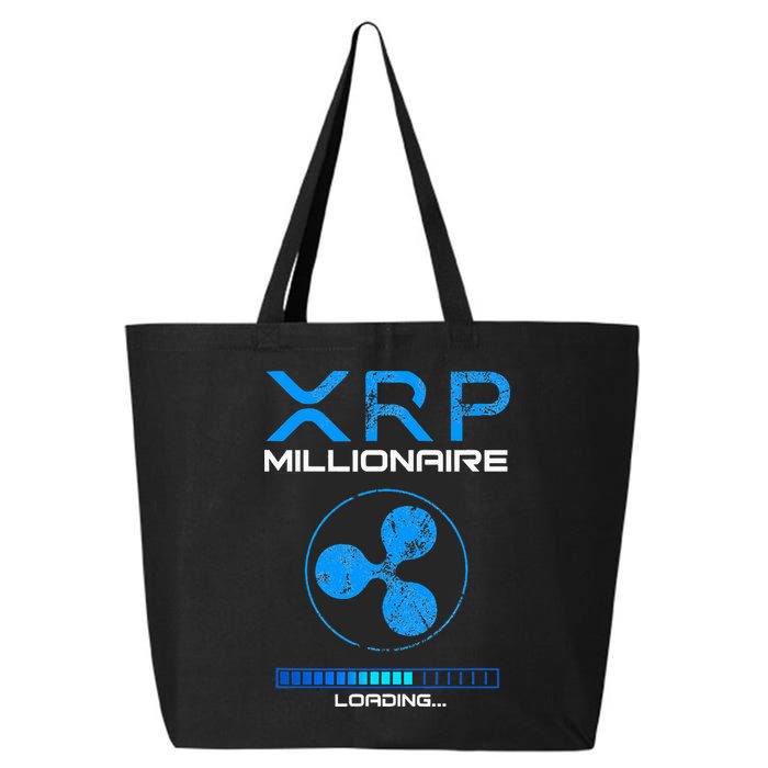 Xrp Crypto Millionaire Hodl Loading Ripple Token 25L Jumbo Tote