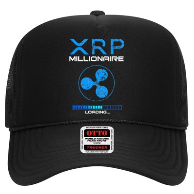Xrp Crypto Millionaire Hodl Loading Ripple Token Trucker Hat