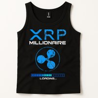 Xrp Crypto Millionaire Hodl Loading Ripple Token Tank Top