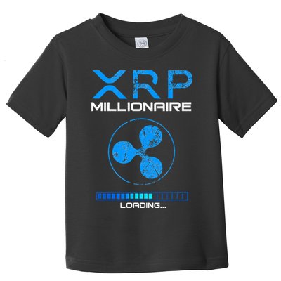 Xrp Crypto Millionaire Hodl Loading Ripple Token Toddler T-Shirt