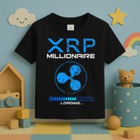 Xrp Crypto Millionaire Hodl Loading Ripple Token Toddler T-Shirt